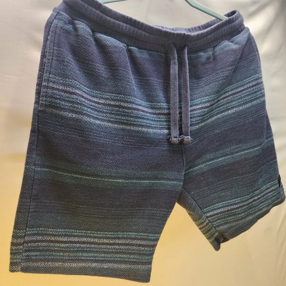 O'Neill Bavaro Stripe Men's Knit Drawstring Shorts Navy Size Medium